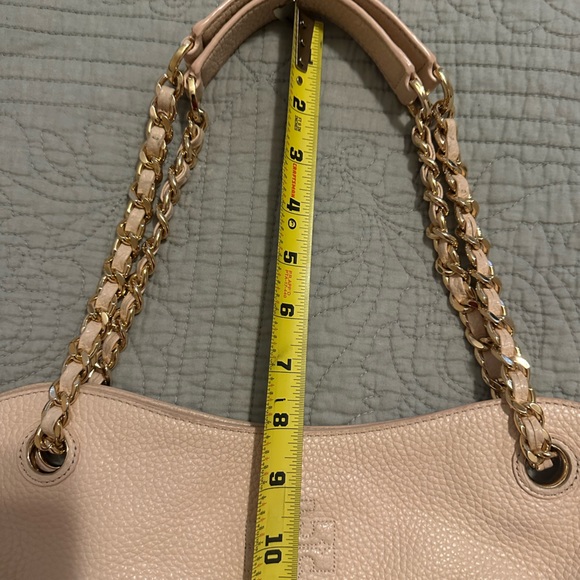Blush Pink Tory Burch Large Shoulder Bag Tote - Picture 12 of 13